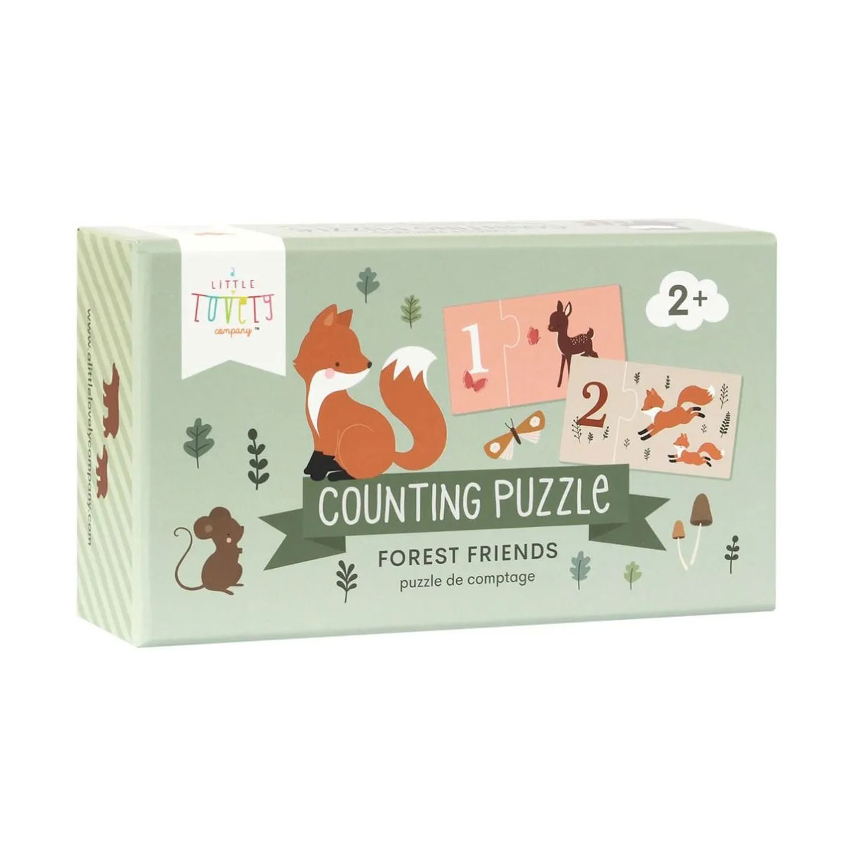 Σετ 10 Παζλ Προόδου Α Little Lovely Company Forest Friends Pgcpff01 Home Παιχνίδια Spitishop