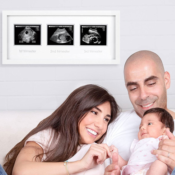 Αναμνηστική Κορνίζα Μωρού 3 Θέσεων Για Υπερηχογράφημα (7x10) Pearhead Coming Soon PH-P63016