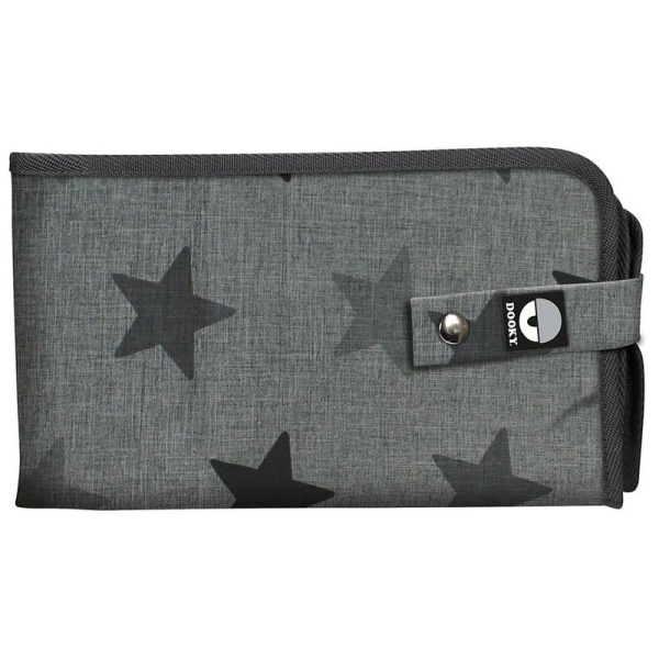 Αλλαξιέρα Ταξιδίου (60x34) Dooky Grey Stars DK-126466