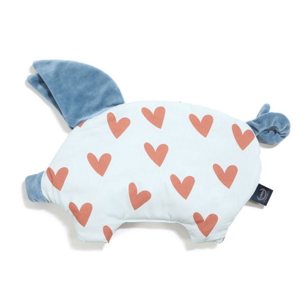 Βρεφικό Μαξιλάρι La Millou Sleepy Pig HeartBeat Blue