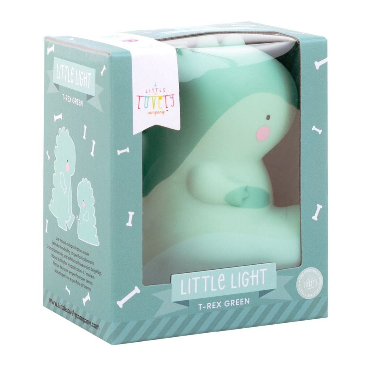 Παιδικό Φωτάκι Νυκτός Α Little Lovely Company T-Rex Lltrmi72 Home Φωτιστικά Παιδικά Spitishop