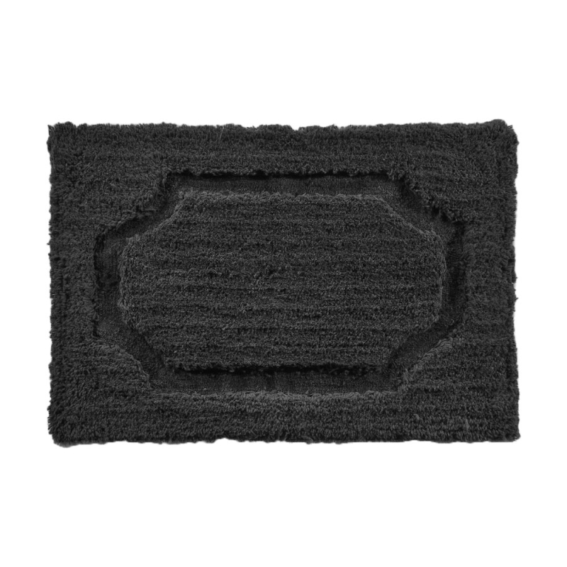 Πατάκι Μπάνιου (60x90) Down Town Verona Black