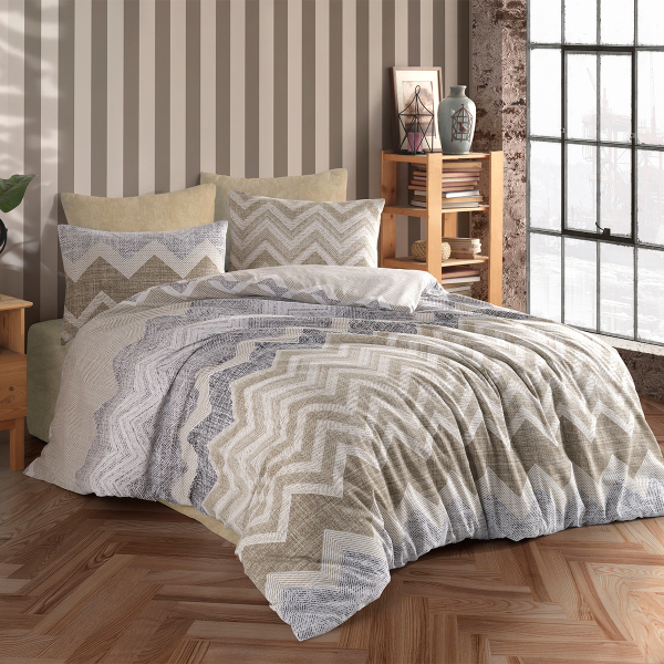 Πάπλωμα Υπέρδιπλο (220x240) Dimcol Αθηνά 406 Beige