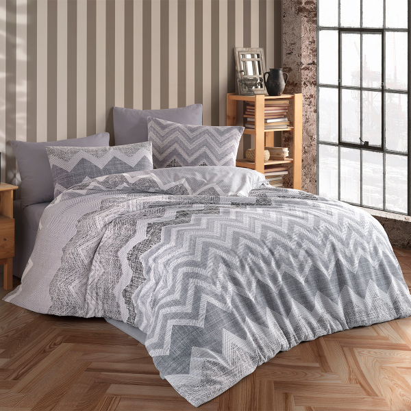 Πάπλωμα Υπέρδιπλο (220x240) Dimcol Αθηνά 405 Grey