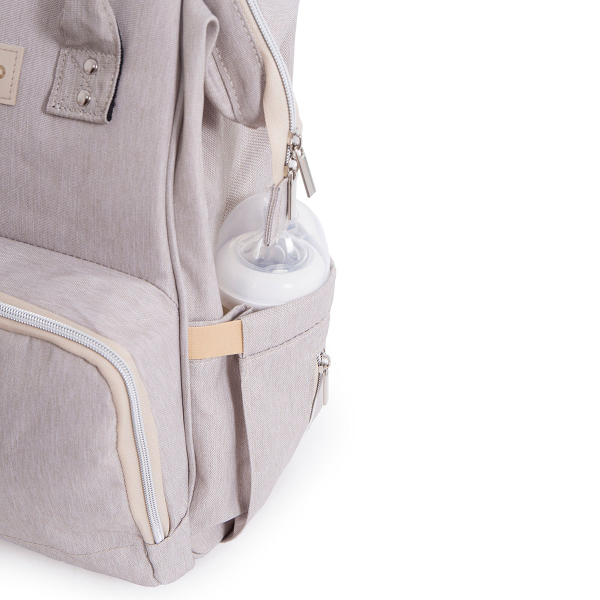 Τσάντα Αλλαξιέρα Backpack (21x27x42) Kikka Boo Siena Light Grey