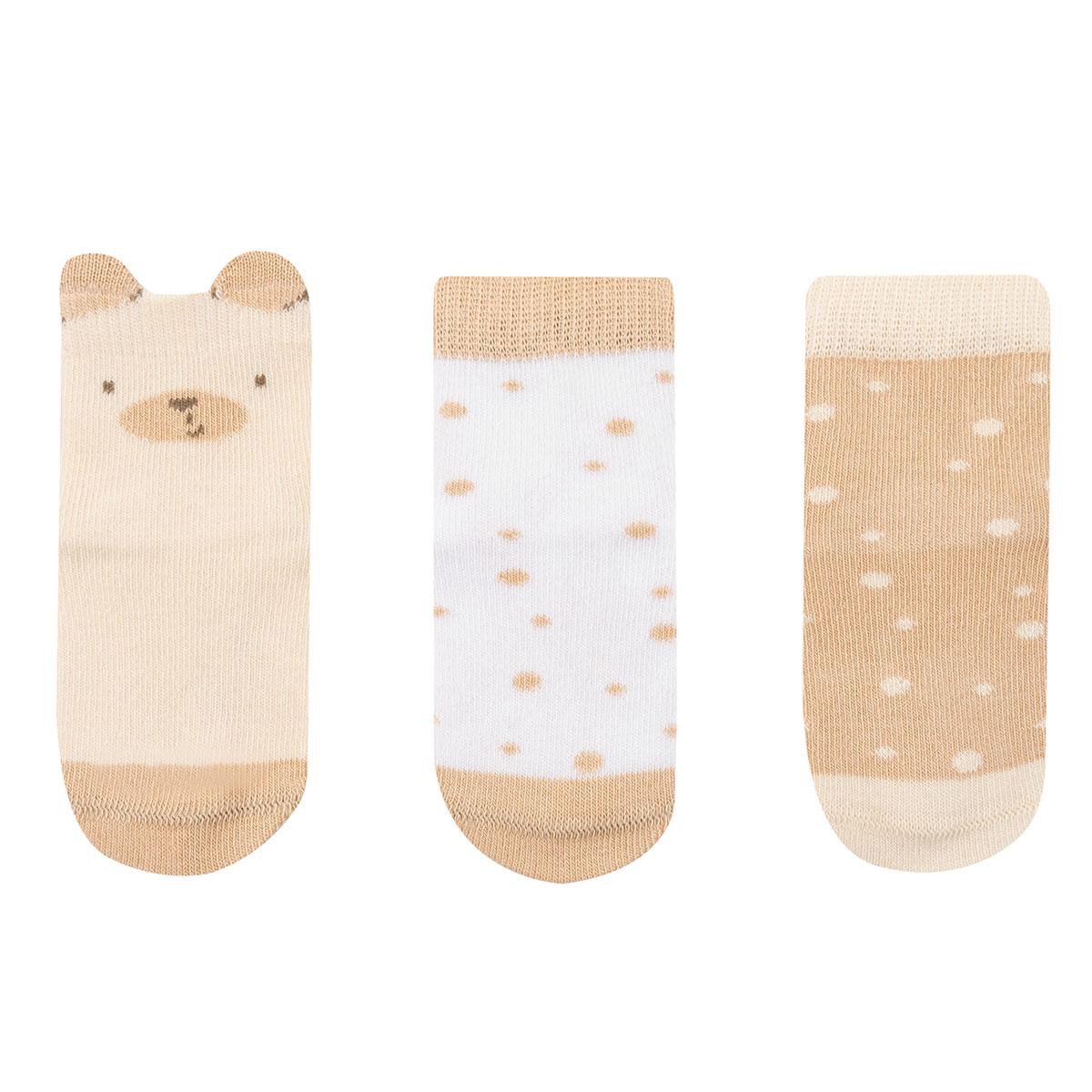 Kikka Boo Βρεφικά Καλτσάκια (Σετ 3 Ζεύγη) Kikka Boo My Teddy 24-36 Μηνών 24-36 Μηνών