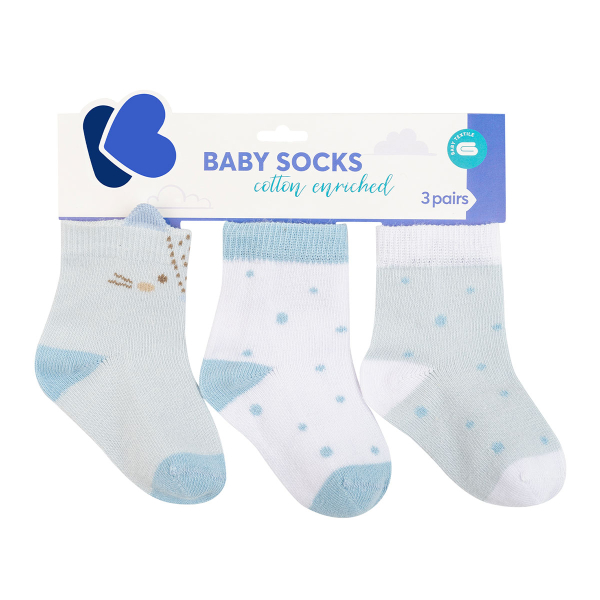 Βρεφικά Καλτσάκια (Σετ 3 Ζεύγη) Kikka Boo Little Fox