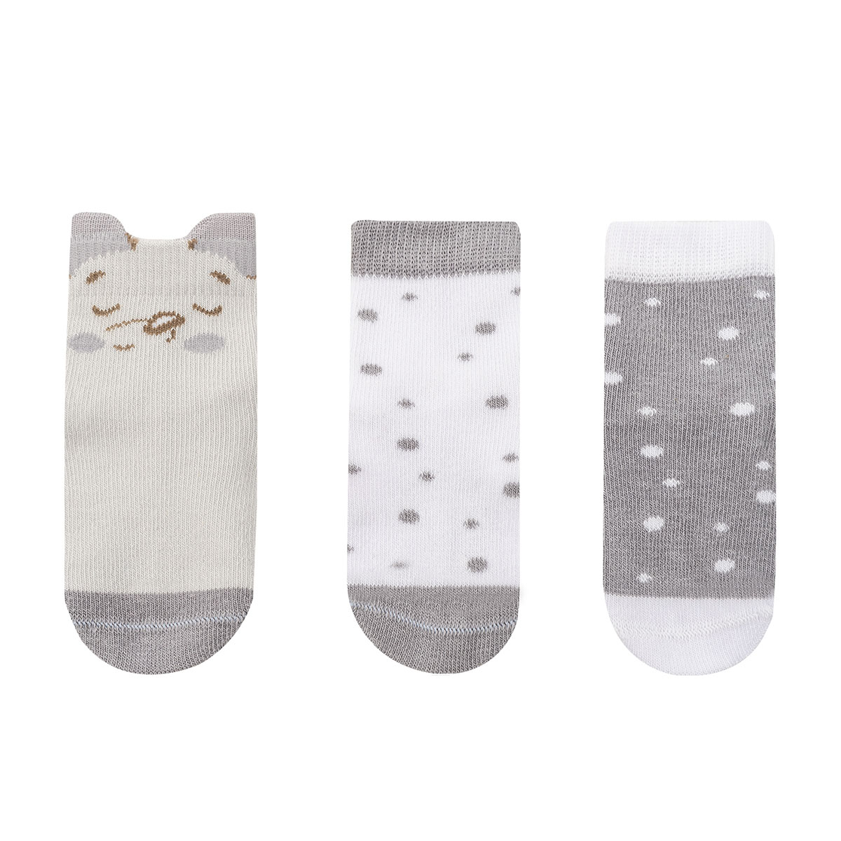 Kikka Boo Βρεφικά Καλτσάκια (Σετ 3 Ζεύγη) Kikka Boo Joyful Mice 12-24 Μηνών 12-24 Μηνών