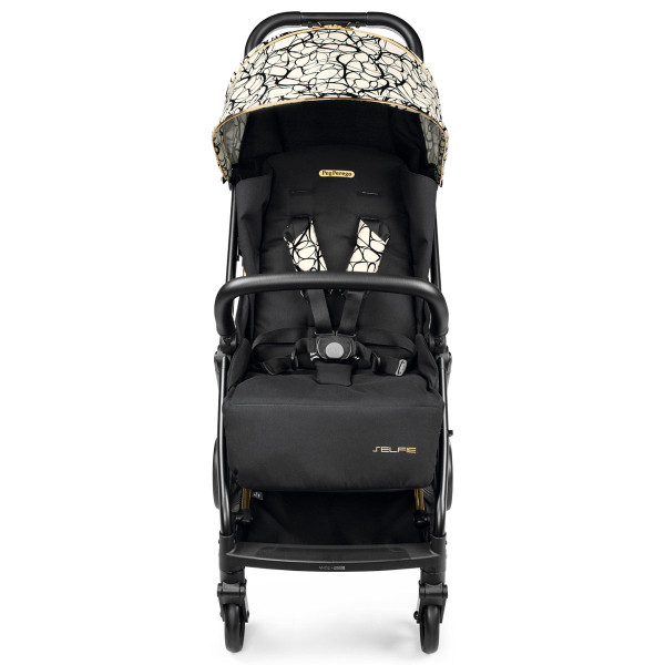 Καρότσι (0-48 Μηνών/ Έως 22kg) Peg Perego Selfie Graphite Gold