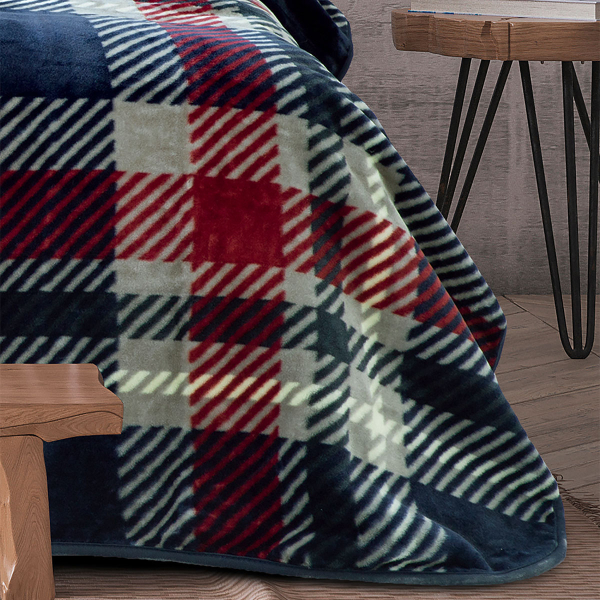 Κουβέρτα Βελουτέ Υπέρδιπλη (220x240) Kocoon Colin