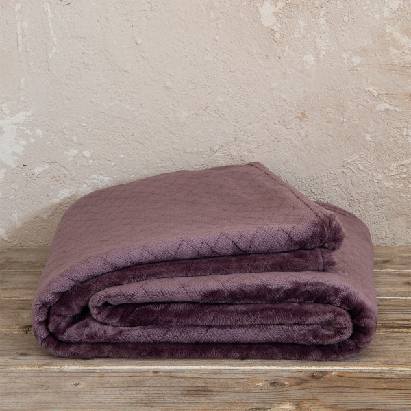 Ριχτάρι Καναπέ Διθέσιου Fleece (180x250) Kocoon Cosy Grey