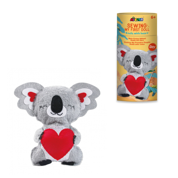 Παιδικό Σετ Ραπτικής Κούκλα DIY (23x23) Avenir Sewing Doll Koala