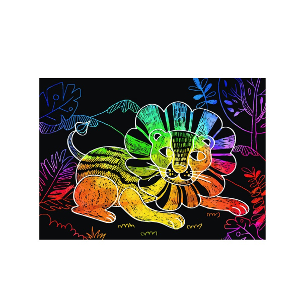 Ζωγραφική Scratch Avenir Forest Animals