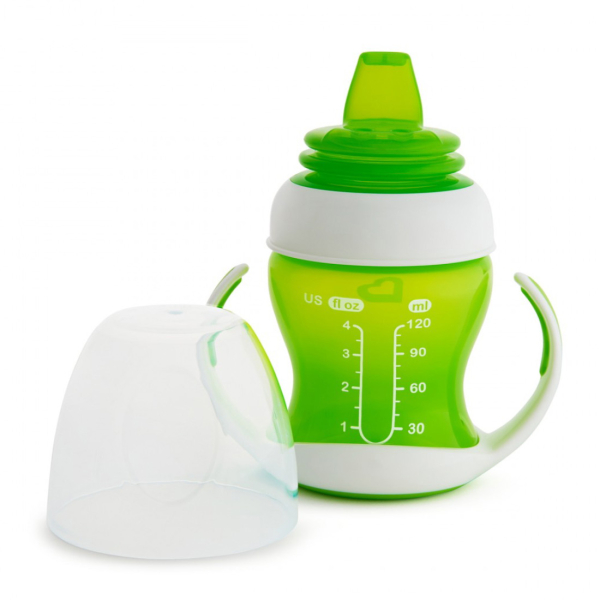 Ποτήρι Εκπαιδευτικό 118ml Munchkin Gentle First Cup Green