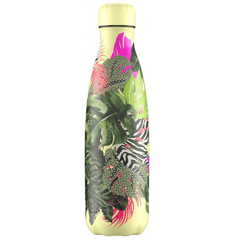 Μπουκάλι Θερμός 500ml Chilly’s Bottle Tropical Monstera Leaves 237110