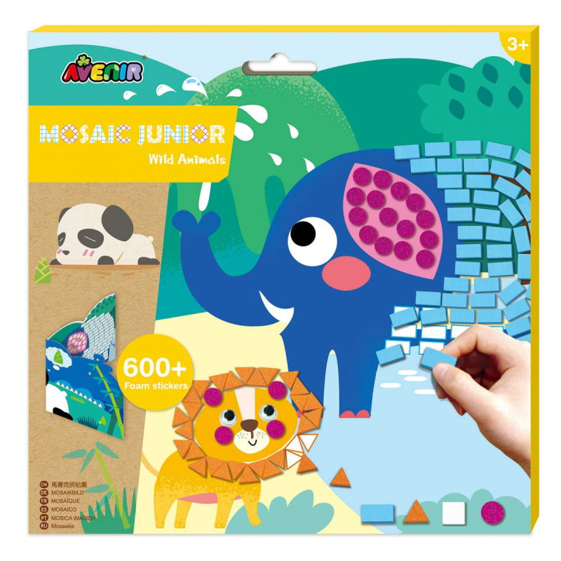 Βιβλίο Χειροτεχνίας Avenir Story Book Wild Animals