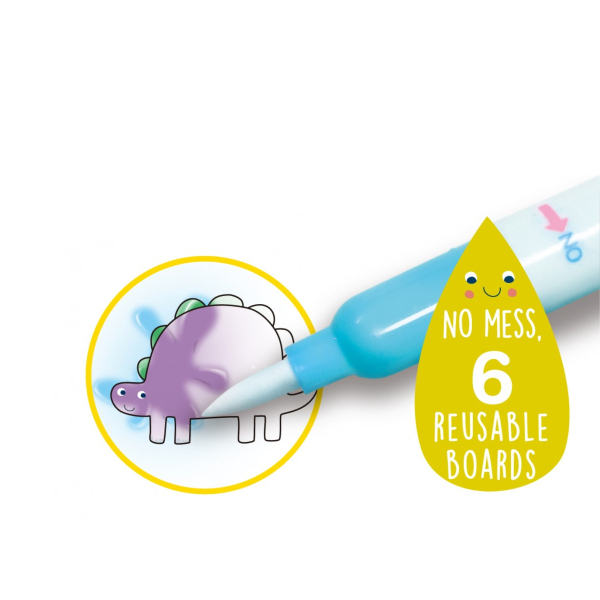 Μπλοκ Ζωγραφικής Με 6 Φύλλα Avenir Dinosaur