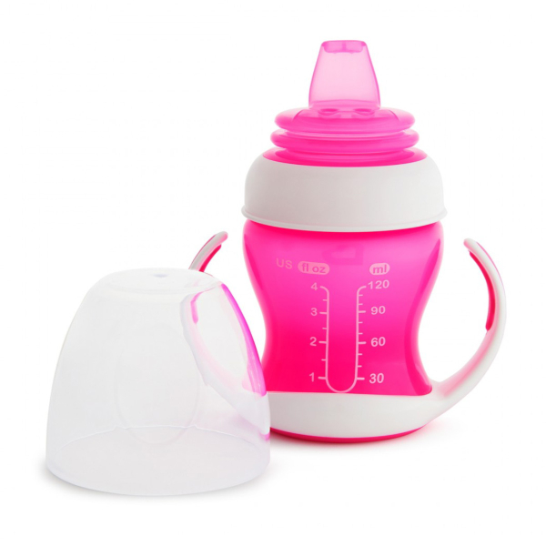 Ποτήρι Εκπαιδευτικό 118ml Munchkin Gentle First Cup Pink