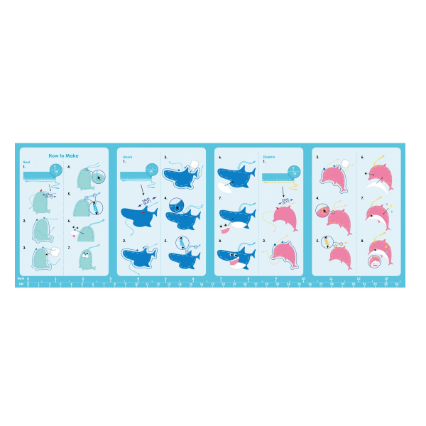 Παιδικό Σετ Ραπτικής Κούκλα Κούκλες DIY Avenir Lacing Sea Friends