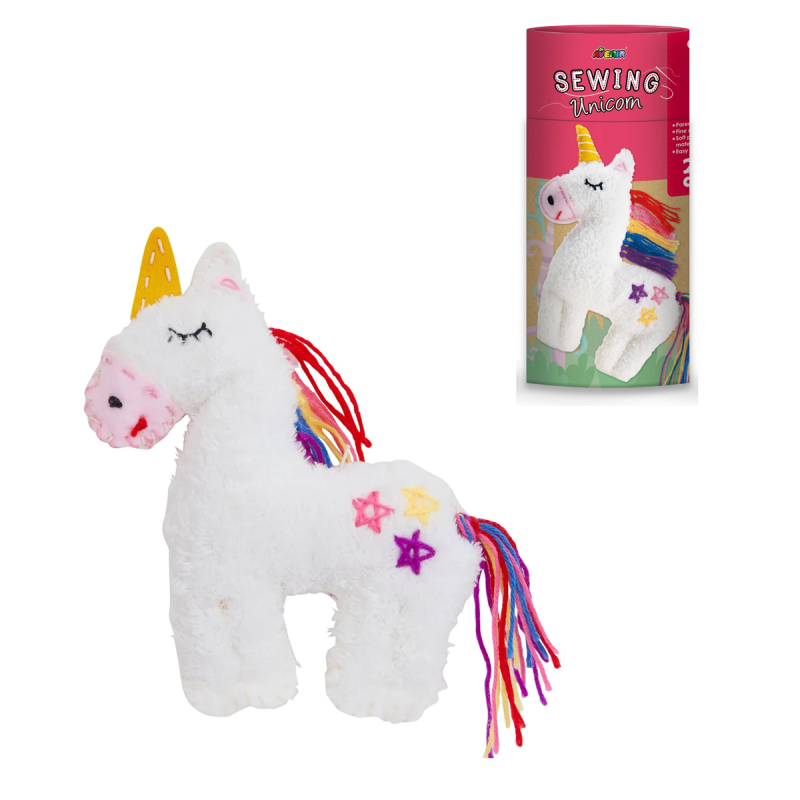 Παιδικό Σετ Ραπτικής Κούκλα DIY (25x18) Avenir Sewing Doll Unicorn