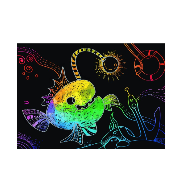 Ζωγραφική Scratch Avenir Under The Sea