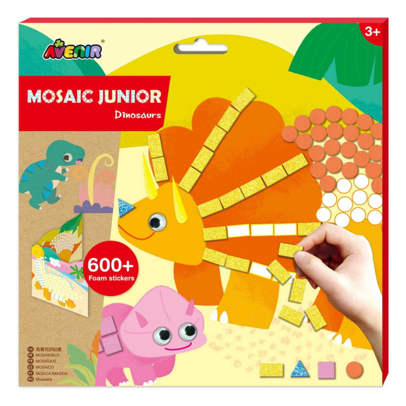 Βιβλίο Χειροτεχνίας Avenir Story Book Dinosaurs