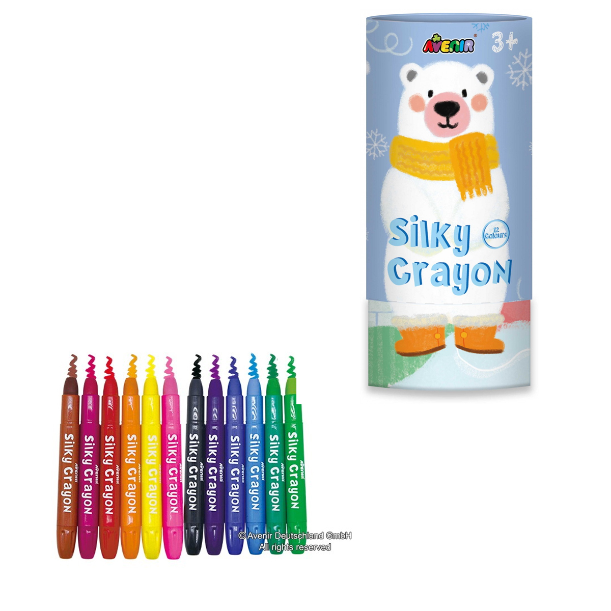 Avenir - Silky Crayon - Polar Bear