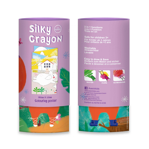 Αφίσα Ζωγραφικής & 12 Μαρκαδόροι Avenir Fox