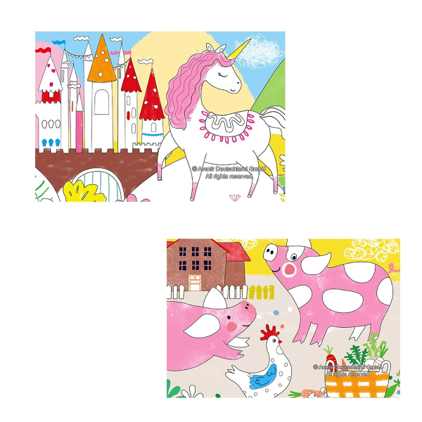 Αφίσα Ζωγραφικής & 12 Μαρκαδόροι Avenir Fox