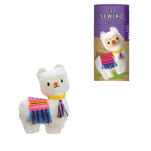 Παιδικό Σετ Ραπτικής Κούκλα DIY (22x17) Avenir Sewing Doll Lama