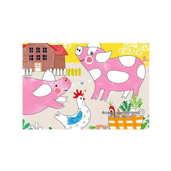 Αφίσα Ζωγραφικής & 12 Μαρκαδόροι Avenir Bunny