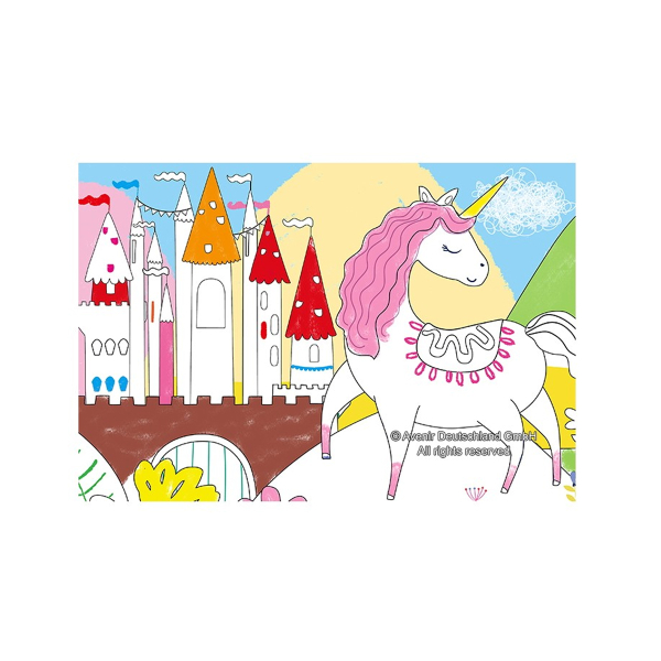 Αφίσα Ζωγραφικής & 12 Μαρκαδόροι Avenir Bunny