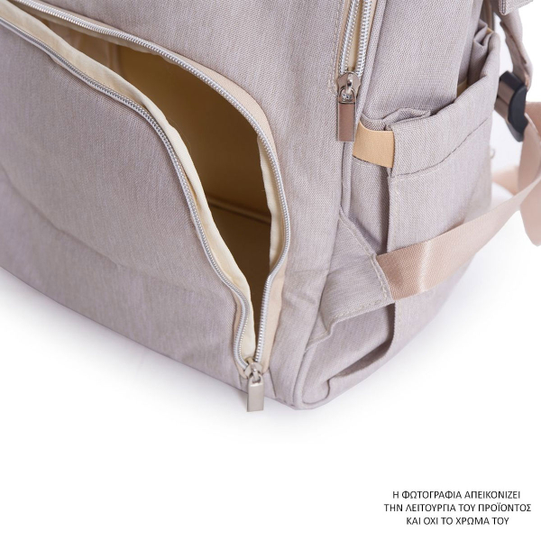 Τσάντα Αλλαξιέρα Backpack (21x27x42) Kikka Boo Siena Black - Silver
