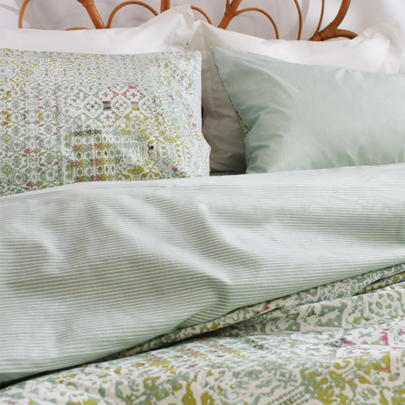 Σεντόνια Υπέρδιπλα (Σετ) Ravelia Ergo Green