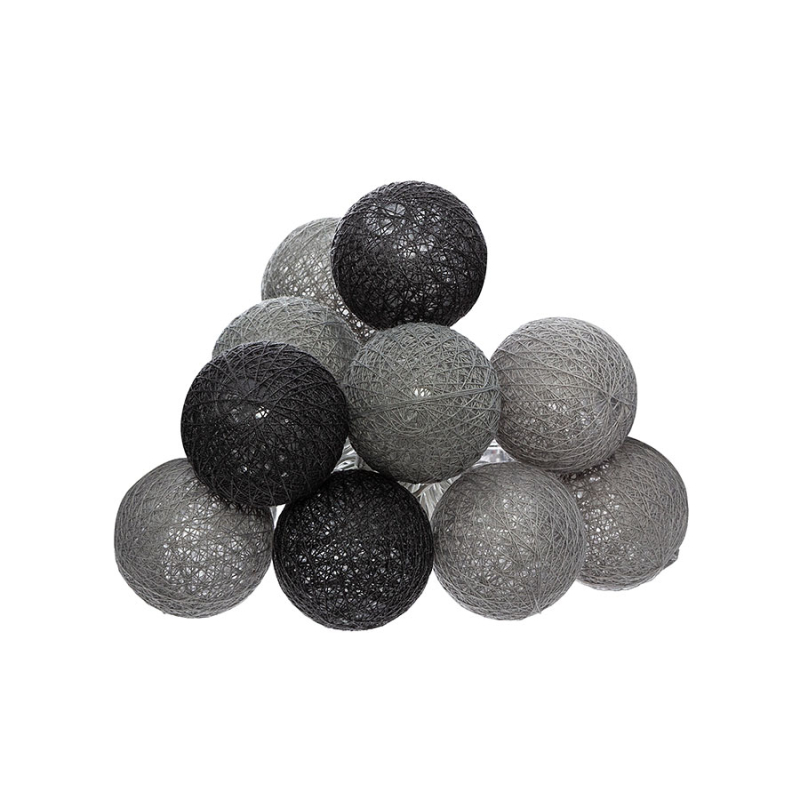 Διακοσμητική Γιρλάντα Μπαταρίας Με 10 LED Φωτάκια A-S LED Smoky 116415L1