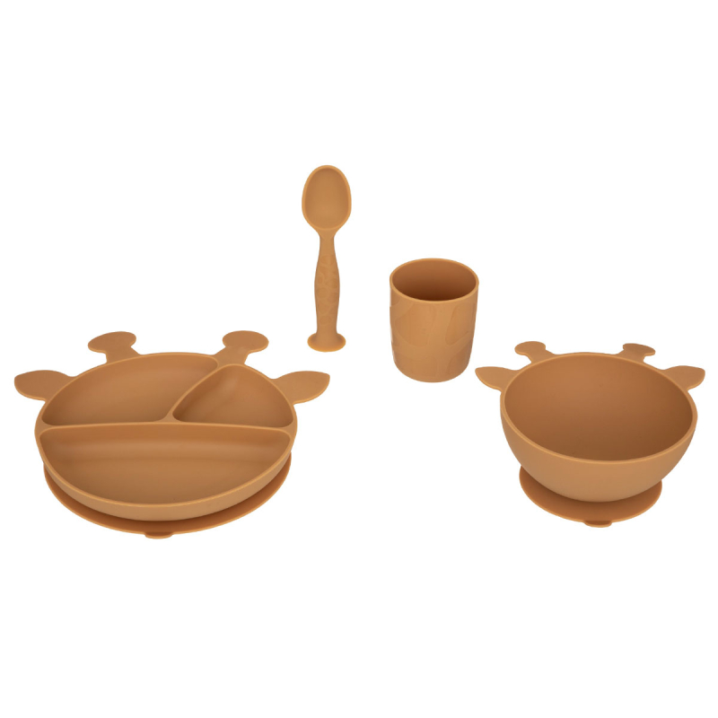 Παιδικό Σετ Φαγητού 4τμχ A-S Giraff 174347B