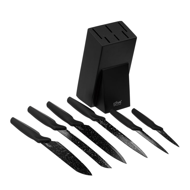 Μαχαίρια Κουζίνας Σε Σταντ (Σετ 7τμχ) F-V Caractere Set 189698