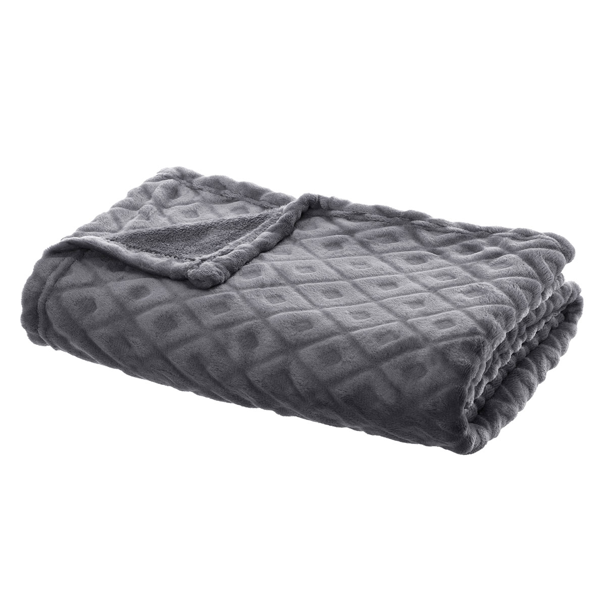 Κουβέρτα Καναπέ (125×150) A-S Flanel Losan Grey 164044L