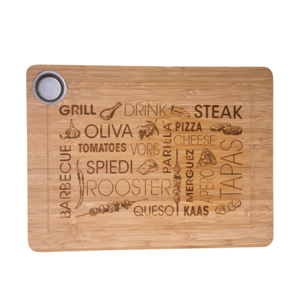 Ξύλο Κοπής (38x27.8x2) F-V Bamb Word 125130A