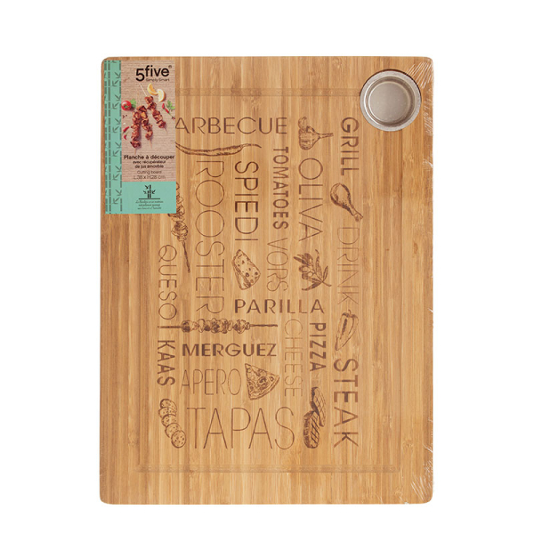 Ξύλο Κοπής (38x27.8x2) F-V Bamb Word 125130A