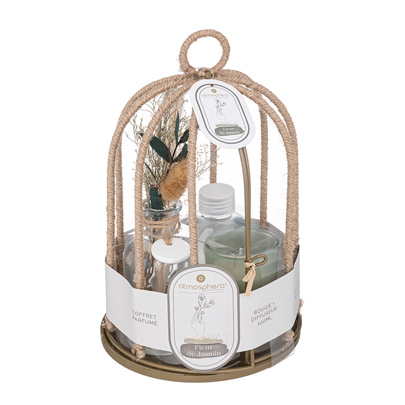 Σετ Αρωματικών Χώρου 3Τμχ A-S Jasmine 187639B Home Διακόσμηση Αρωματικά - Diffuser Spitishop