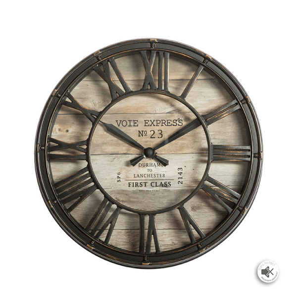 Ρολόι Τοίχου (Φ21) Αθόρυβο A-S Vintage 162266