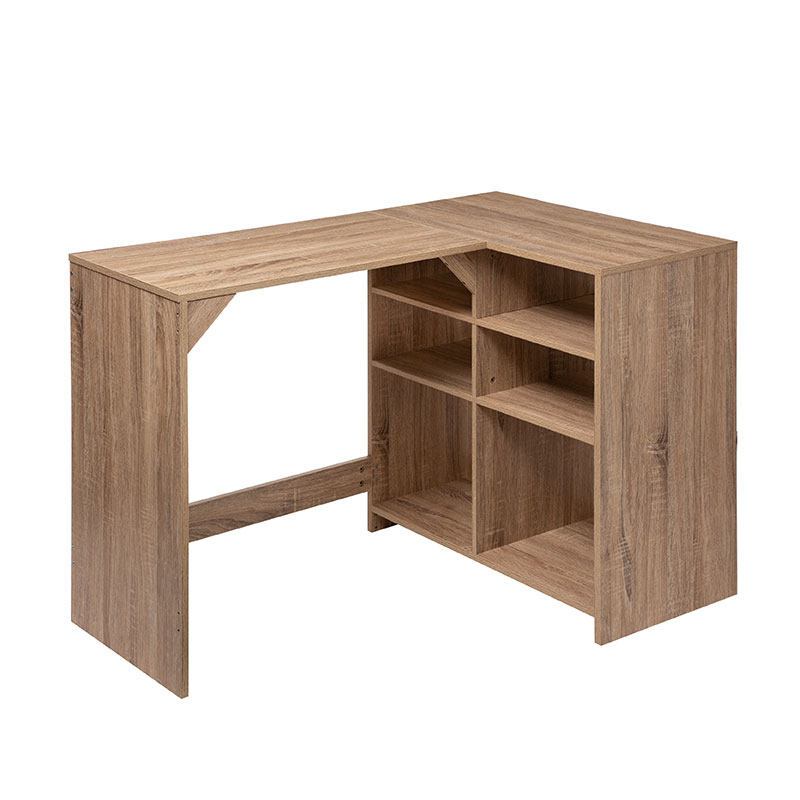 Γωνιακό Γραφείο Με Βιβλιοθήκη (110x69x75) F-V Desk Mix Nat 173604