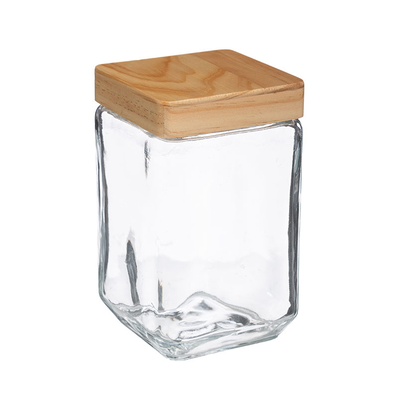 Δοχείο Αποθήκευσης 1.7lt Με Αεροστεγές Κλείσιμο F-V Glass & Pine 167767PAL