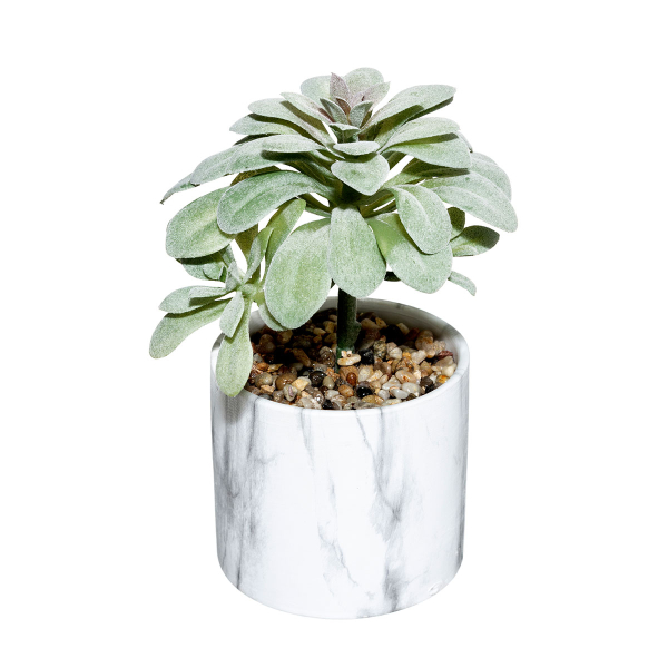 Τεχνητό Φυτό Σε Γυάλα (Φ15.3x25) A-S Plant Glass 181415
