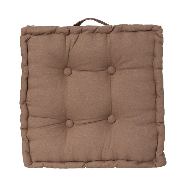 Μαξιλάρα Δαπέδου (40x40x8) A-S Floor Cushion Taupe 103852C