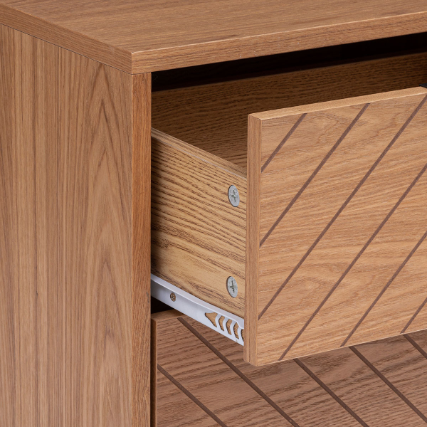 Κομοδίνο Με 2 Συρτάρια (40x30x54) A-S Naomi Bedside 185022