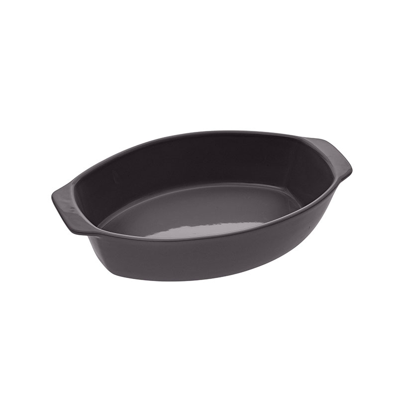Πυρίμαχο Σκεύος Οβάλ (35x21x7) F-V Oval Dish Grey 151443