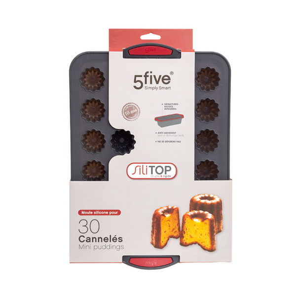 Φόρμα Ζαχαροπλαστικής Σιλικόνης 30 Θέσεων F-V Silitop 115168