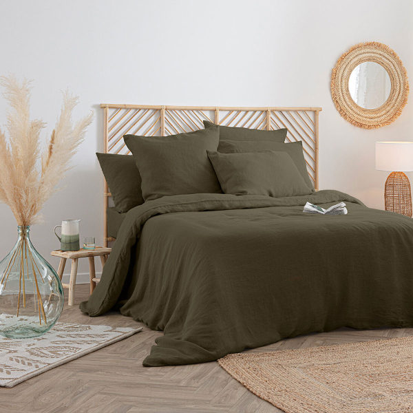 Διακοσμητική Μαξιλαροθήκη Λινή (65x65) A-S Linah Khaki 185299H